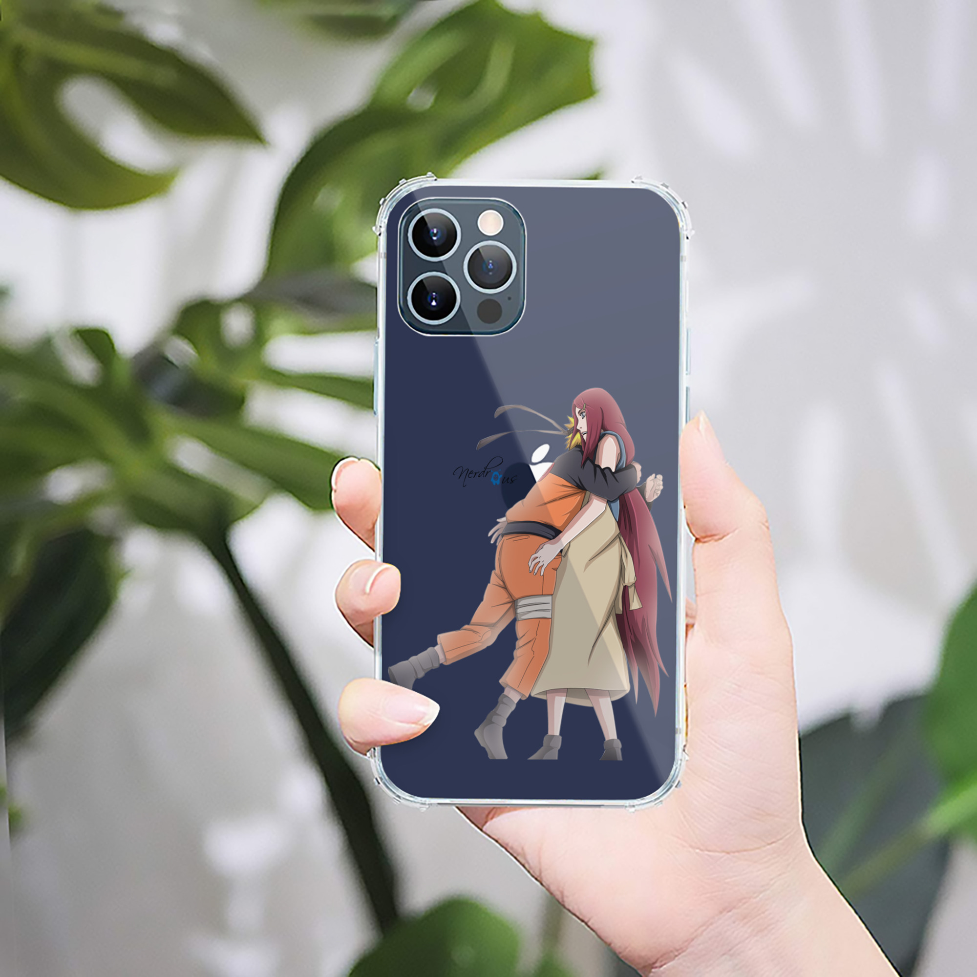 （画像用） NARUTO -ナルト- うずまき ナルト Uzumaki Naruto 【iPhone 12シリーズ対応】透明スマホケース（クリアソフトケース）